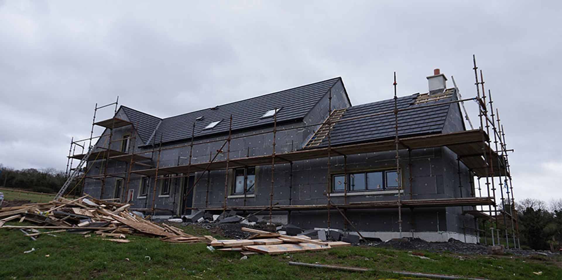 Ballymore Eustace External Insulation