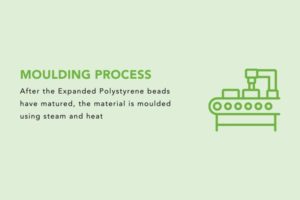Moulding of low carbon insulation 